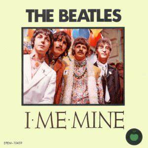 Web Pic - I me mine