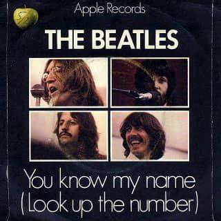 Web Pic - You know my name